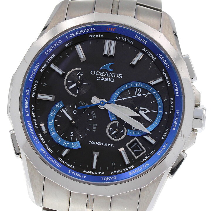 楽天市場】カシオ CASIO OCW-S2400-1AJF オシアナス マンタ ソーラー 