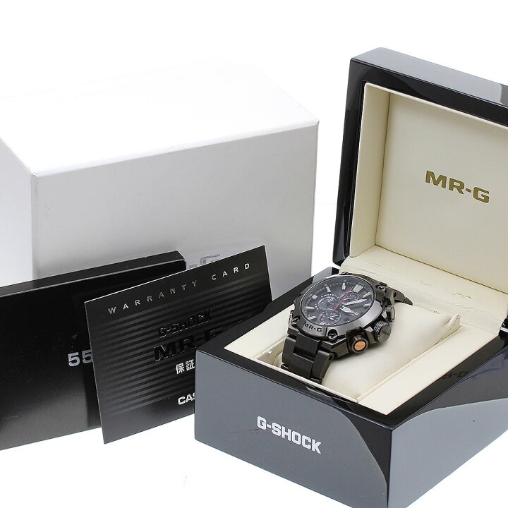 楽天市場】カシオ CASIO MRG-G2000CB-1AJR Gショック MR-G 黒備え 