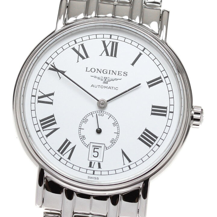 楽天市場】ロンジン LONGINES L4.805.4.11.6 プレゼンス デイト 自動  