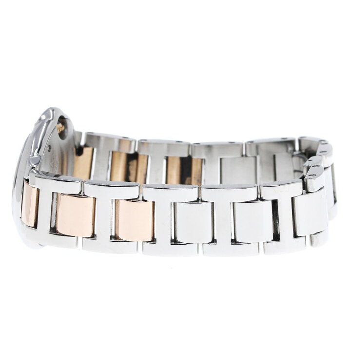楽天市場】カルティエ CARTIER WE902052 バロンブルーSM K18PGコンビ  