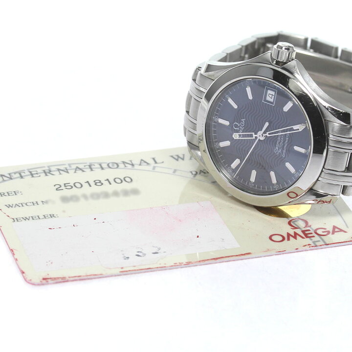 楽天市場】オメガ OMEGA 2501.81 シーマスター120 デイト 自動巻き 