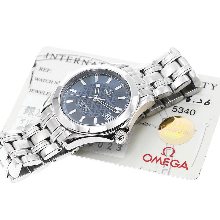 楽天市場】オメガ OMEGA 2506.80 シーマスター120 ジャックマイヨール  