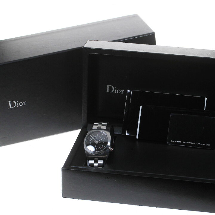 楽天市場】ディオール Dior CD084210 シフルルージュ GMT 自動巻き 
