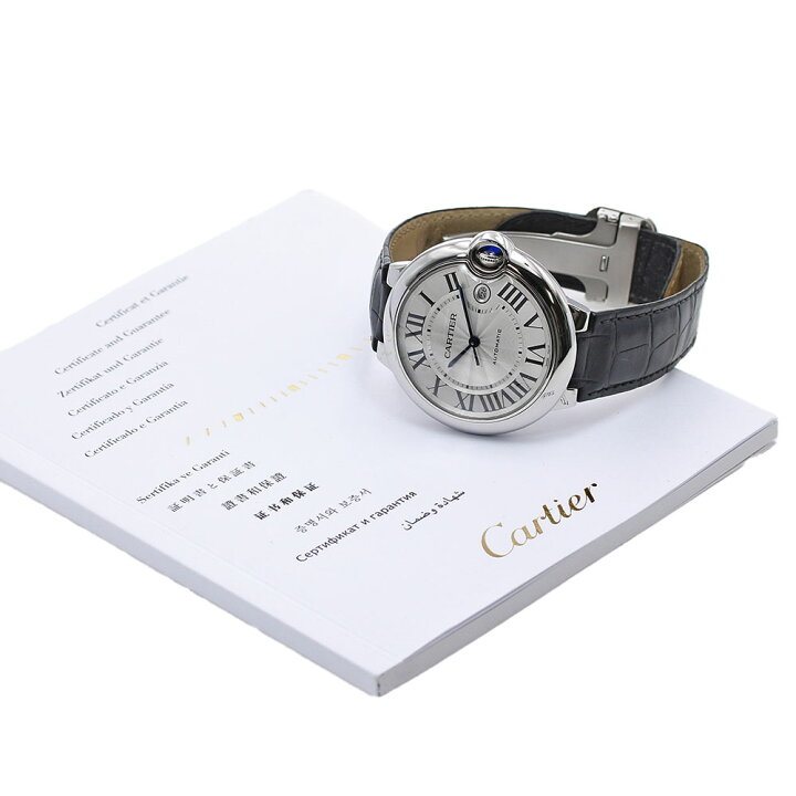 楽天市場】カルティエ CARTIER W69016Z4 バロンブルー 42mm デイト 