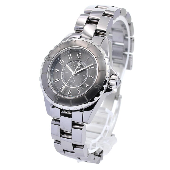 楽天市場】シャネル CHANEL H2978 J12 クロマティック デイト クォーツ  