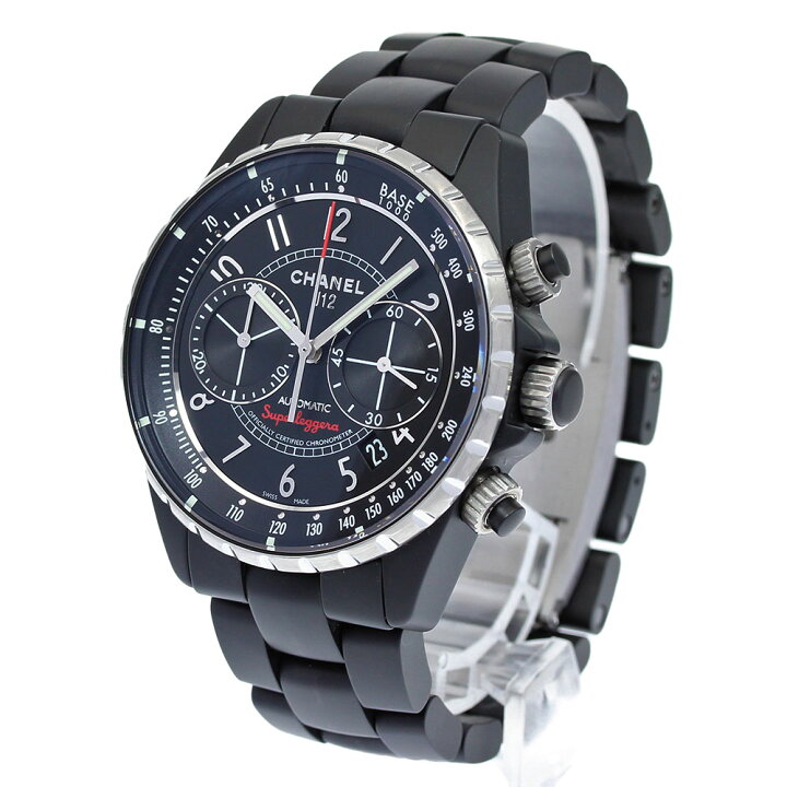 楽天市場】シャネル CHANEL H3409 J12 スーパーレッジェーラ クロノ  