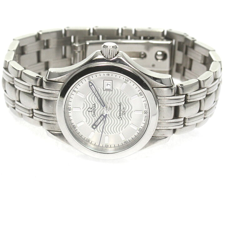 楽天市場】オメガ OMEGA 2581.31 シーマスター120 デイト クォーツ  