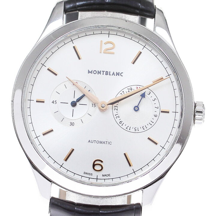 楽天市場】モンブラン MONTBLANC 7403 ヘリテージ クロノメトリー 