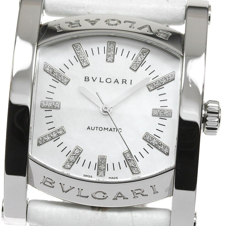 楽天市場】ブルガリ BVLGARI AA44S アショーマ デイト 自動巻き メンズ  