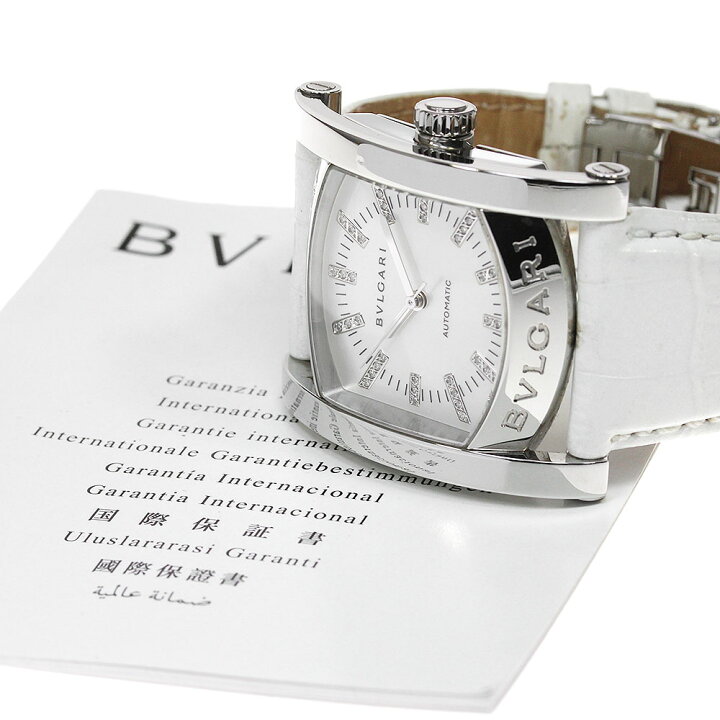楽天市場】ブルガリ BVLGARI AA44S アショーマ デイト 自動巻き メンズ  