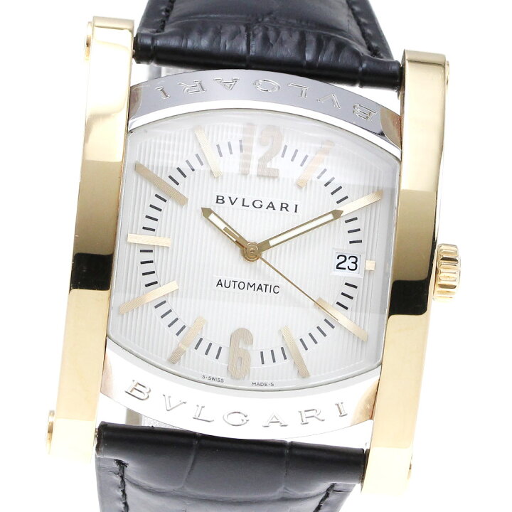 楽天市場】ブルガリ BVLGARI AA48SG アショーマ デイト 自動巻き  
