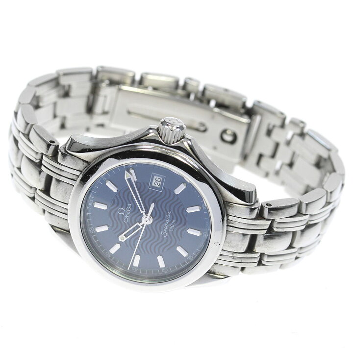 楽天市場】オメガ OMEGA 2571.81 シーマスター120 デイト クォーツ  