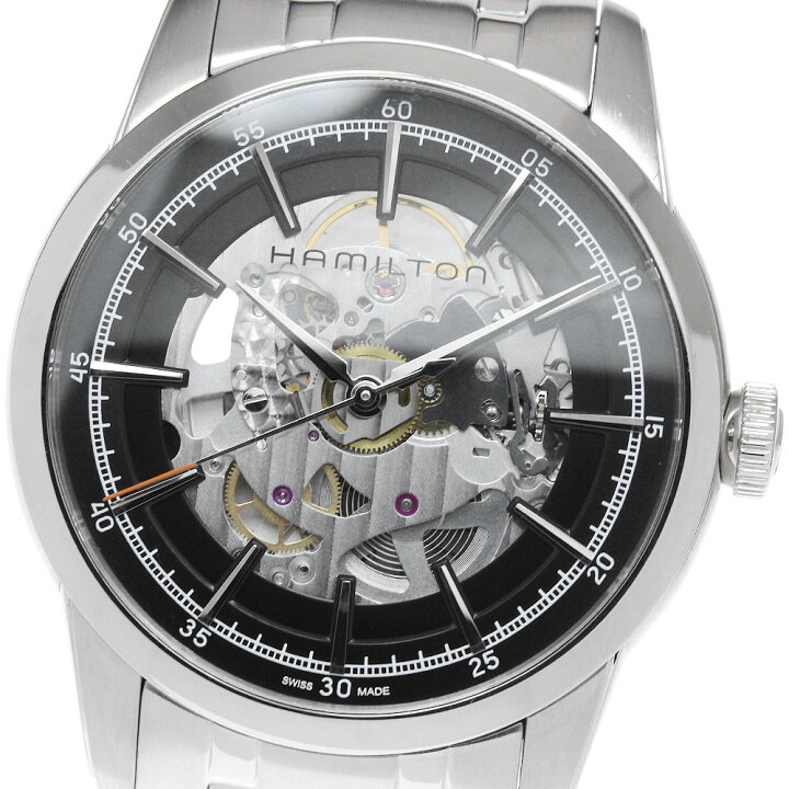 楽天市場】ハミルトン HAMILTON H406550/H40655131 レイルロード 自動  