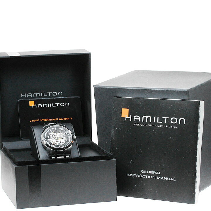 楽天市場】ハミルトン HAMILTON H406550/H40655131 レイルロード 自動  