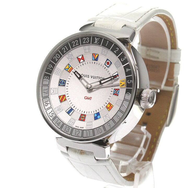 楽天市場】ルイ・ヴィトン LOUIS VUITTON QA096 タンブール ムーン  