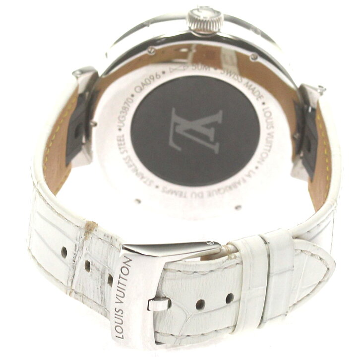 楽天市場】ルイ・ヴィトン LOUIS VUITTON QA096 タンブール ムーン  