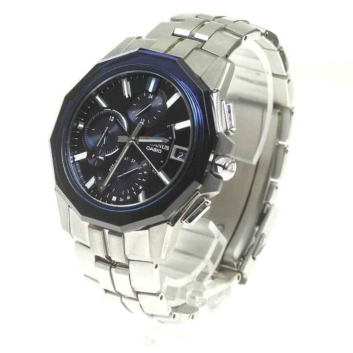 楽天市場】カシオ CASIO OCW-S6000-1AJF オシアナス マンタ デイト 
