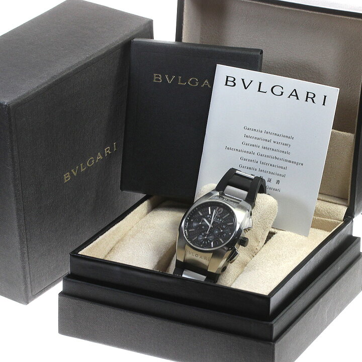 楽天市場】ベルト訳あり ブルガリ BVLGARI EG40SCH エルゴン クロノ  