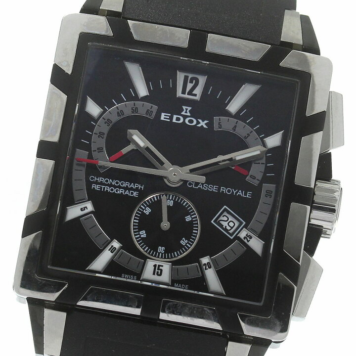 楽天市場】エドックス EDOX 01504-357N-NIN クラスロイヤル クロノ 