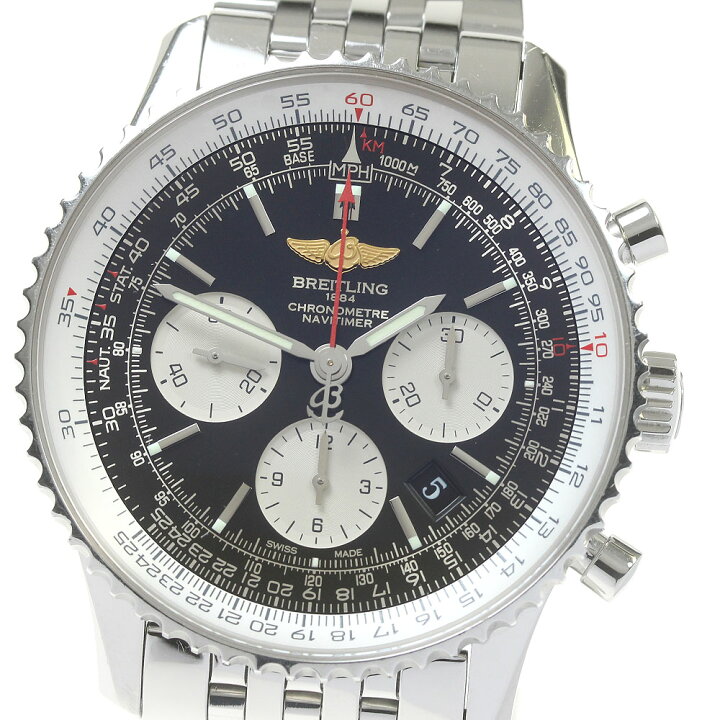 楽天市場】訳あり ブライトリング BREITLING AB0120 ナビタイマー01  