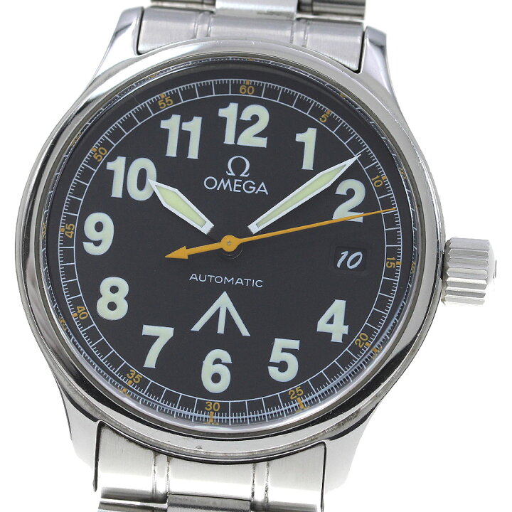訳あり オメガ OMEGA 5202.51 ダイナミック ブロードアロー 丸井限定 