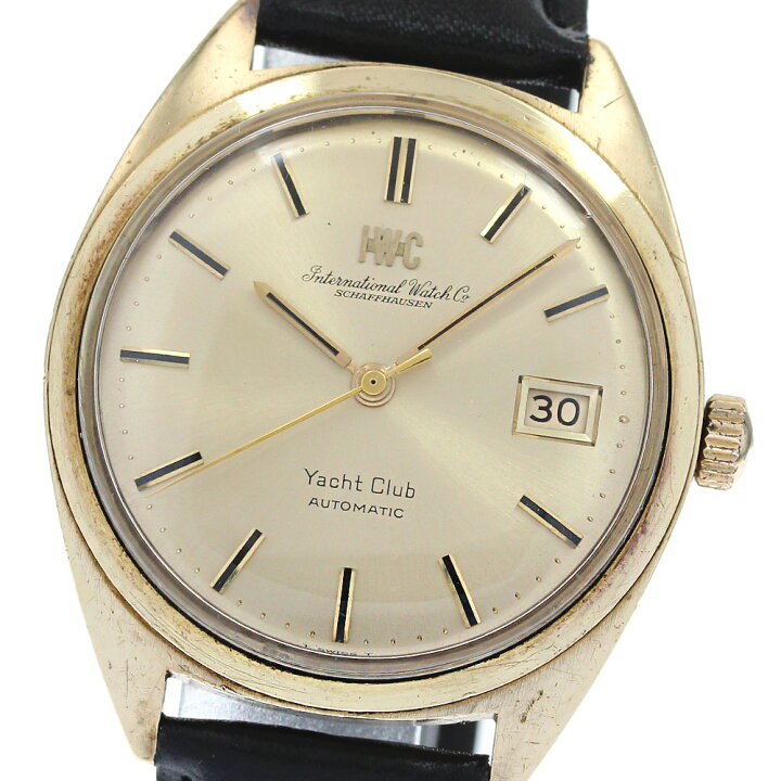 楽天市場】IWC SCHAFFHAUSEN ヨットクラブ デイト 自動巻き メンズ  