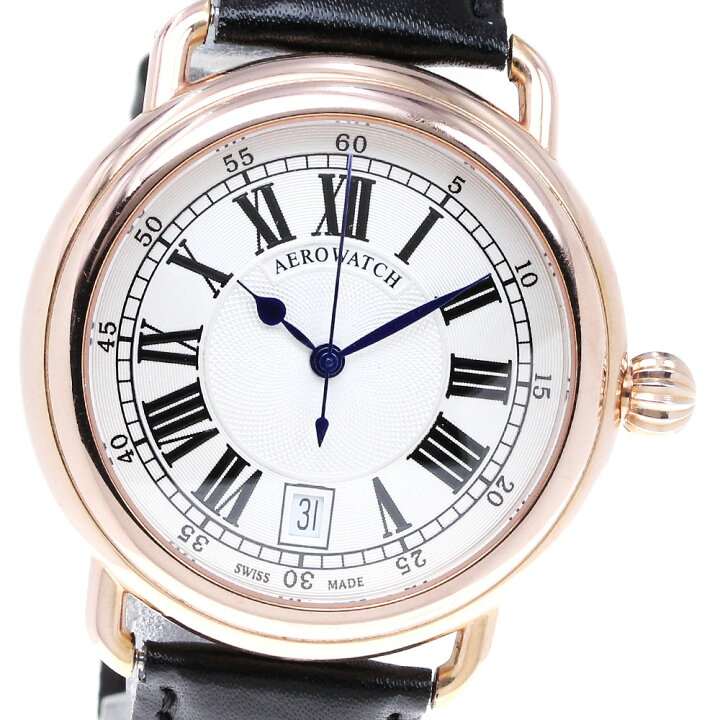 楽天市場】アエロウォッチ AEROWATCH 60900-2 デイト 自動巻き メンズ  