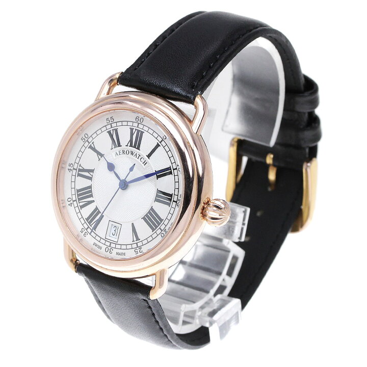 楽天市場】アエロウォッチ AEROWATCH 60900-2 デイト 自動巻き メンズ  