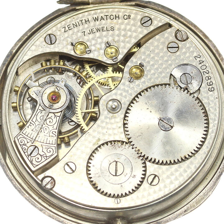 楽天市場】ゼニス ZENITH スモールセコンド 懐中時計 手巻き メンズ 