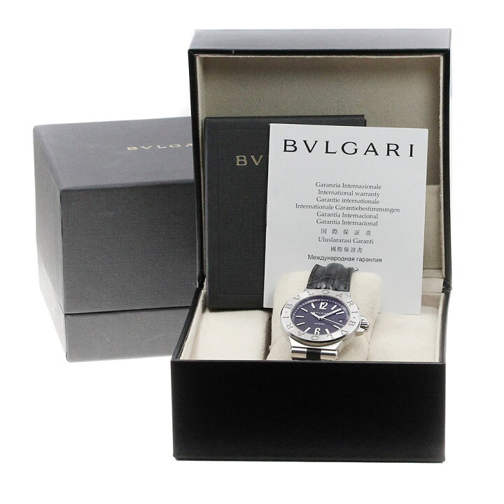 楽天市場】ブルガリ BVLGARI DG40S ディアゴノ デイト 自動巻き メンズ  