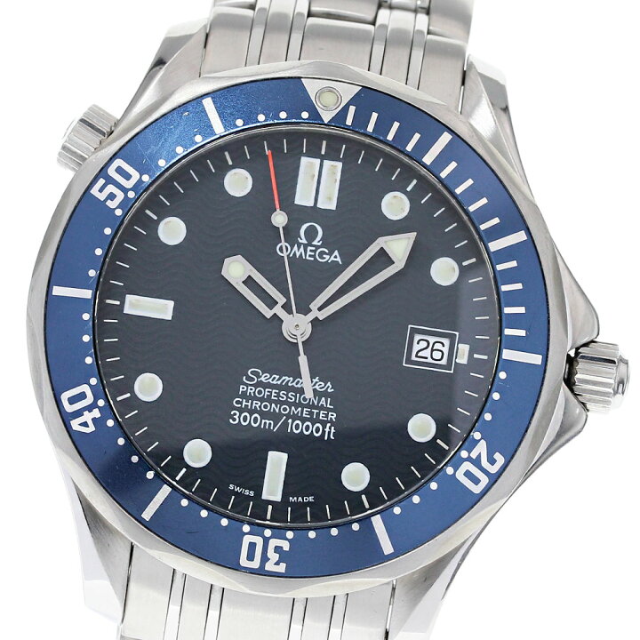 楽天市場】訳あり オメガ OMEGA 2531.80 シーマスター300 デイト 自動  
