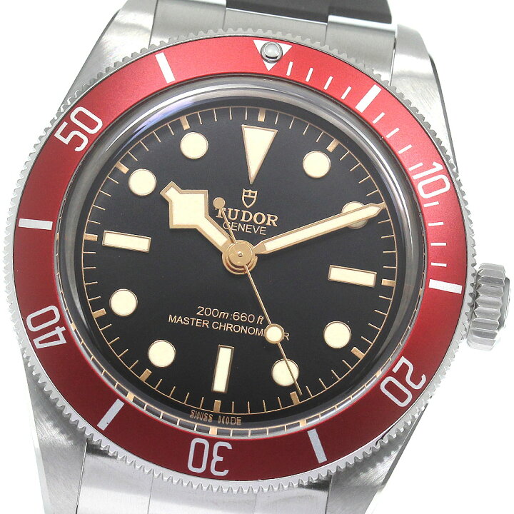楽天市場】チュードル TUDOR 7941A1A0 ブラックベイ レッドベゼル 自動 