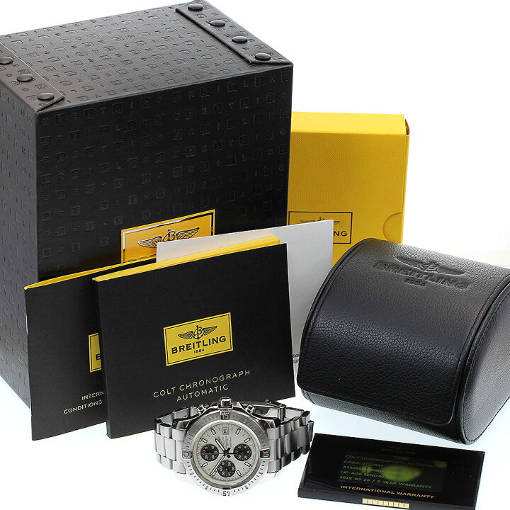 楽天市場】ブライトリング BREITLING A13388 コルト クロノグラフ 自動  
