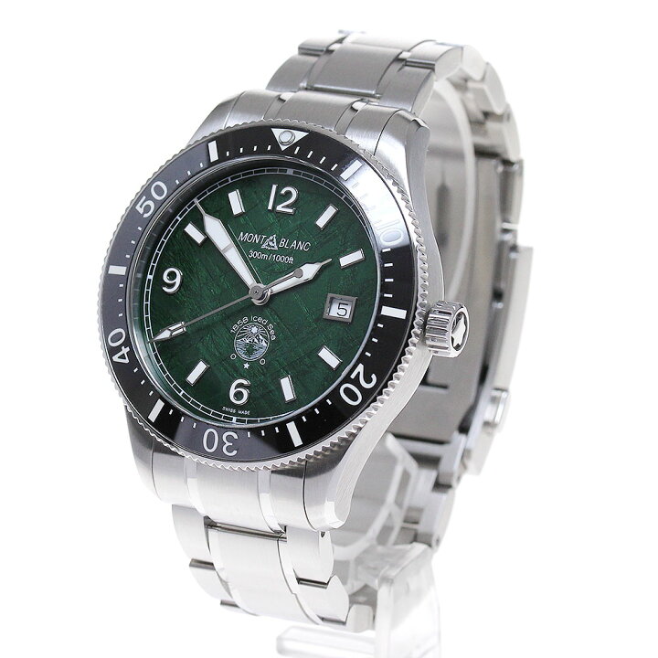 楽天市場】モンブラン MONTBLANC MB130810 1858 アイスシー デイト  