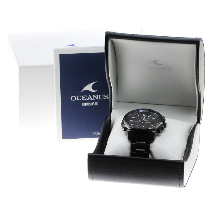 楽天市場】カシオ CASIO OCW-P1000 オシアナス ソーラー電波 メンズ 美 