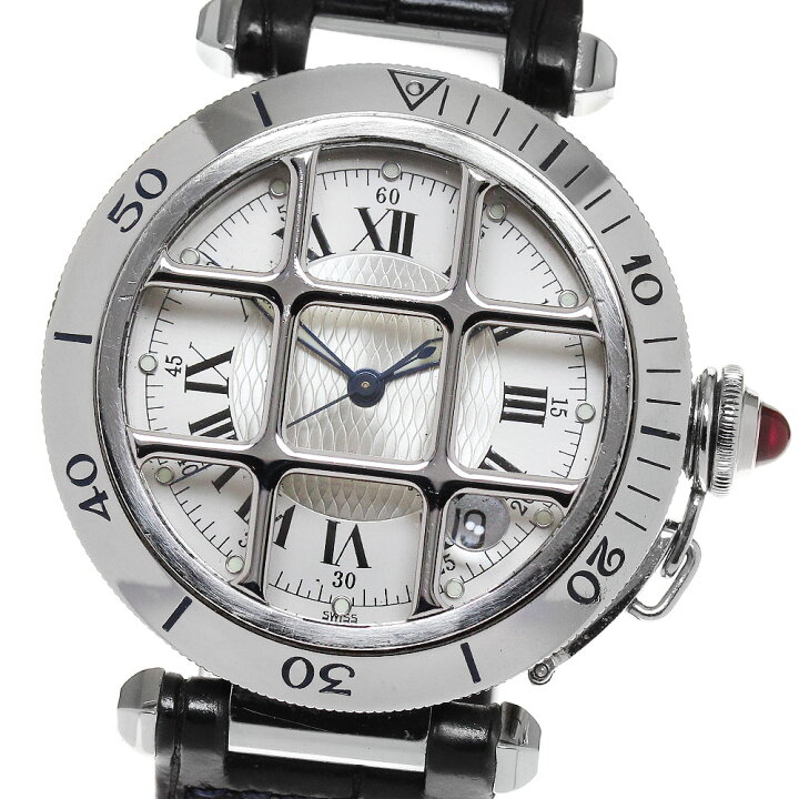 楽天市場】カルティエ CARTIER W3102255 パシャグリッド 150周年記念 
