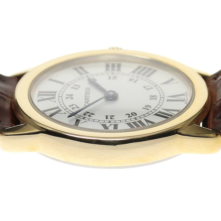 楽天市場】カルティエ CARTIER W6700355 ロンドソロSM K18YG クォーツ  