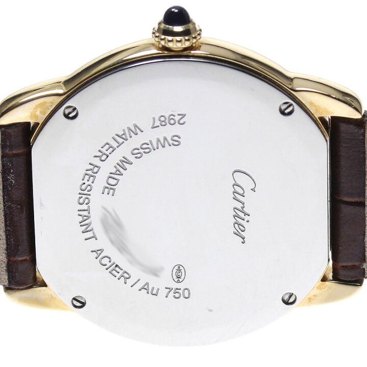 楽天市場】カルティエ CARTIER W6700355 ロンドソロSM K18YG クォーツ  