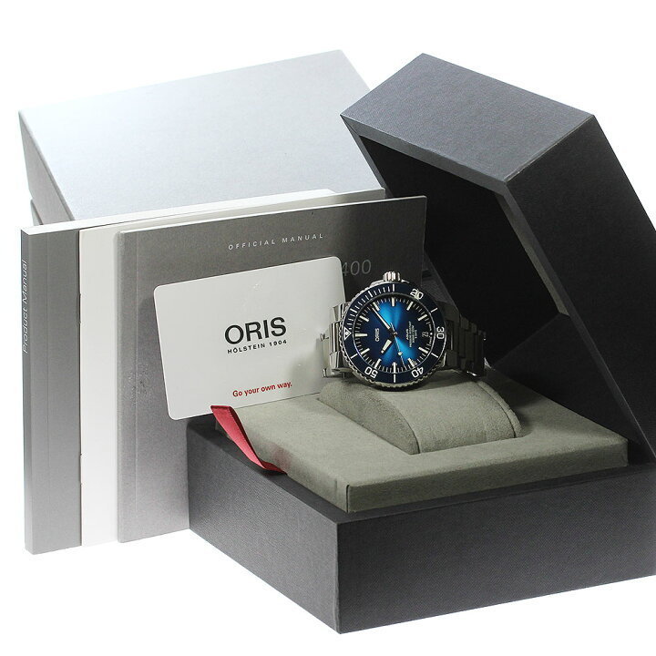 楽天市場】オリス ORIS 01 400 7763 4135 アクイス デイト 自動巻き  