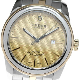 チュードル TUDOR 53003 グラマー デイト YGコンビ 自動巻き レディース 保証書付き_825992【中古】