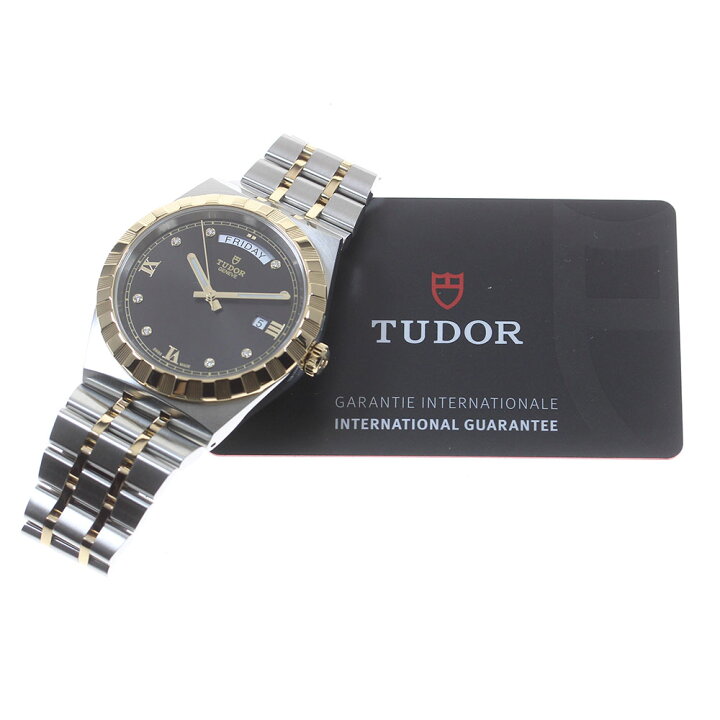 楽天市場】チュードル TUDOR 28603 ロイヤル デイデイト YGコンビ 自動  