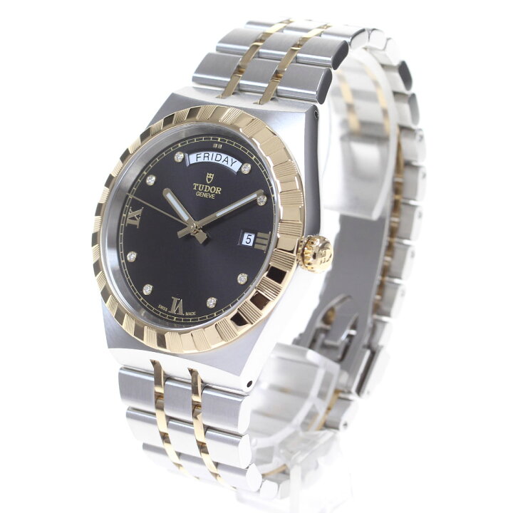 楽天市場】チュードル TUDOR 28603 ロイヤル デイデイト YGコンビ 自動  