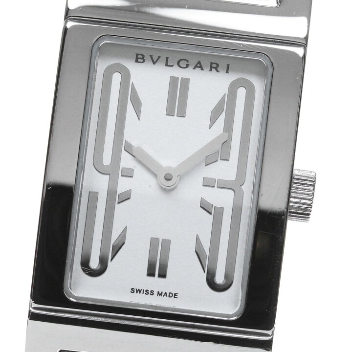 楽天市場】ブルガリ BVLGARI RT39S レッタンゴロ クォーツ レディース 