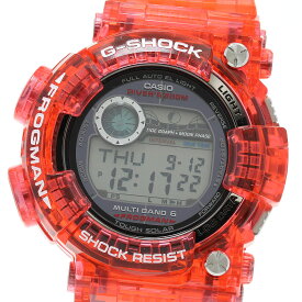 カシオ CASIO GWF-1000TM-4JR Gショック フロッグマン 村上隆コラボ FM開局40周年記念 ソーラー電波 メンズ 良品 箱付き_836899【中古】