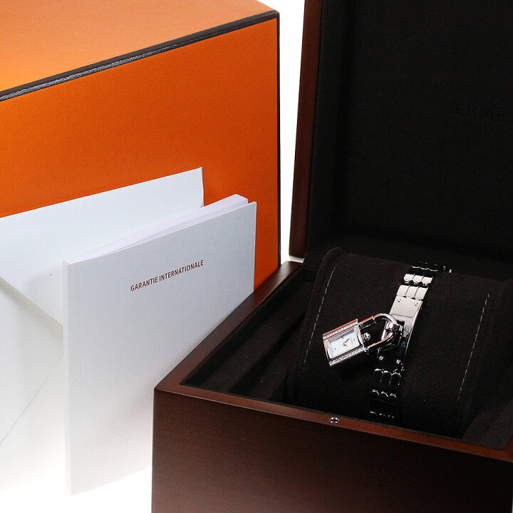 楽天市場】エルメス HERMES KE4.130 ケリーウォッチ ダイヤベゼル