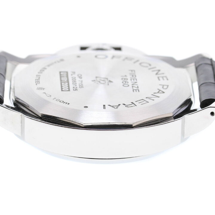 楽天市場】パネライ PANERAI PAM00776 ルミノール マリーナ ロゴ 手  