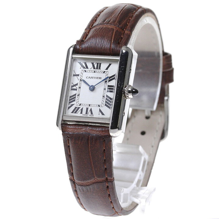 楽天市場】カルティエ CARTIER W1541056 タンク ルイ K18WG クォーツ  