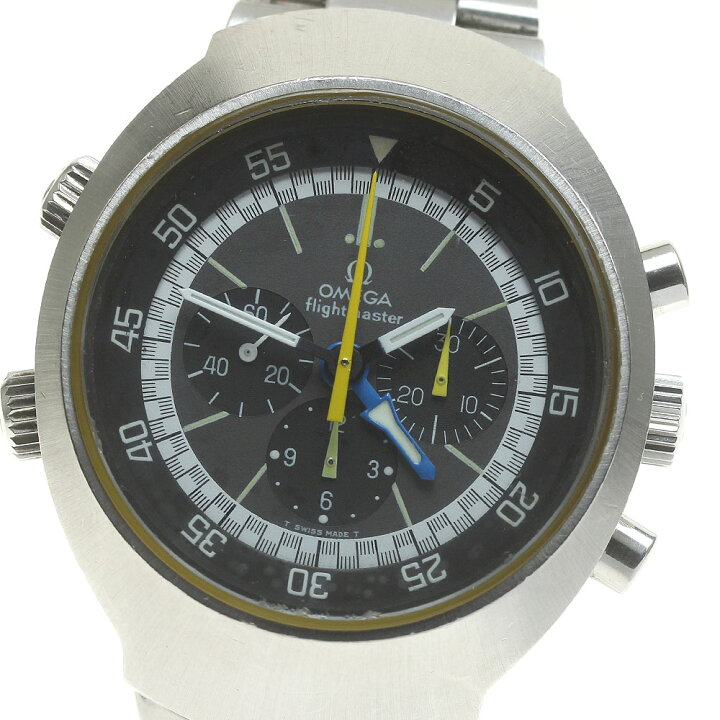 楽天市場】オメガ OMEGA ref.145.036 フライトマスター クロノグラフ 