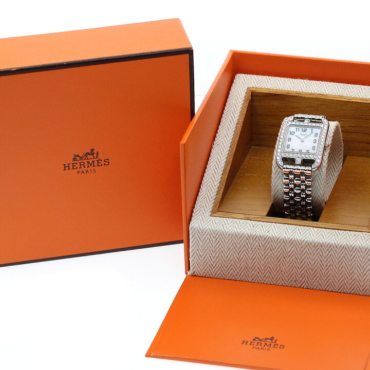 楽天市場】エルメス HERMES CC1.230 ケープコッド ダイヤベゼル  