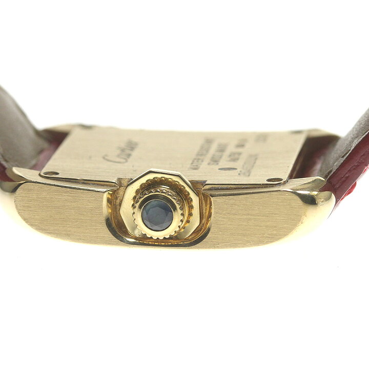楽天市場】カルティエ CARTIER W5310028 タンクアングレーズSM K18YG  